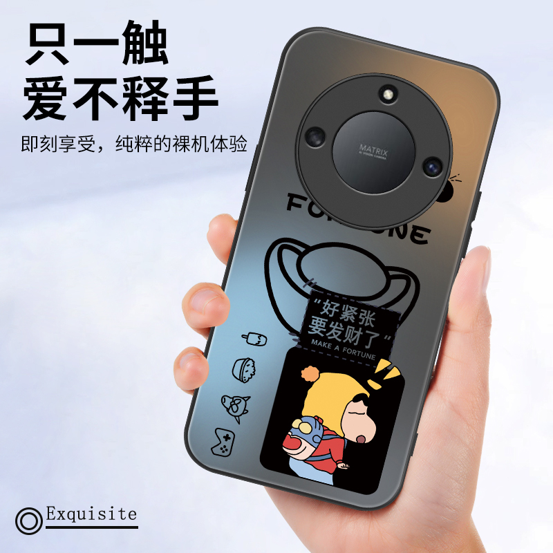 适用荣耀X40手机壳honor华为X40i新款X40GT竞速版40X全包防摔RMO一ANOO曲屏专用外壳AN00曲面屏保护套男女的 - 图1