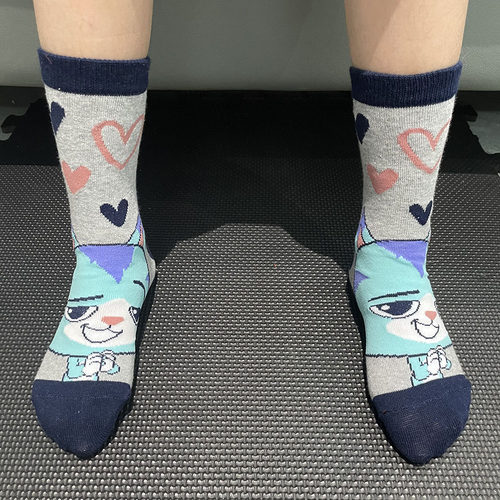 尾货gabby dollhouse儿童袜子女盖比的娃娃屋女童中筒袜女孩袜子 - 图2