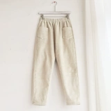 Вельветовые демисезонные бархатные штаны для школьников, в корейском стиле, свободный прямой крой