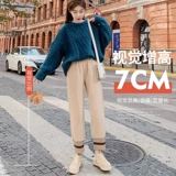 Вельветовые демисезонные шерстяные штаны, свободный прямой крой, подходит для подростков, популярно в интернете