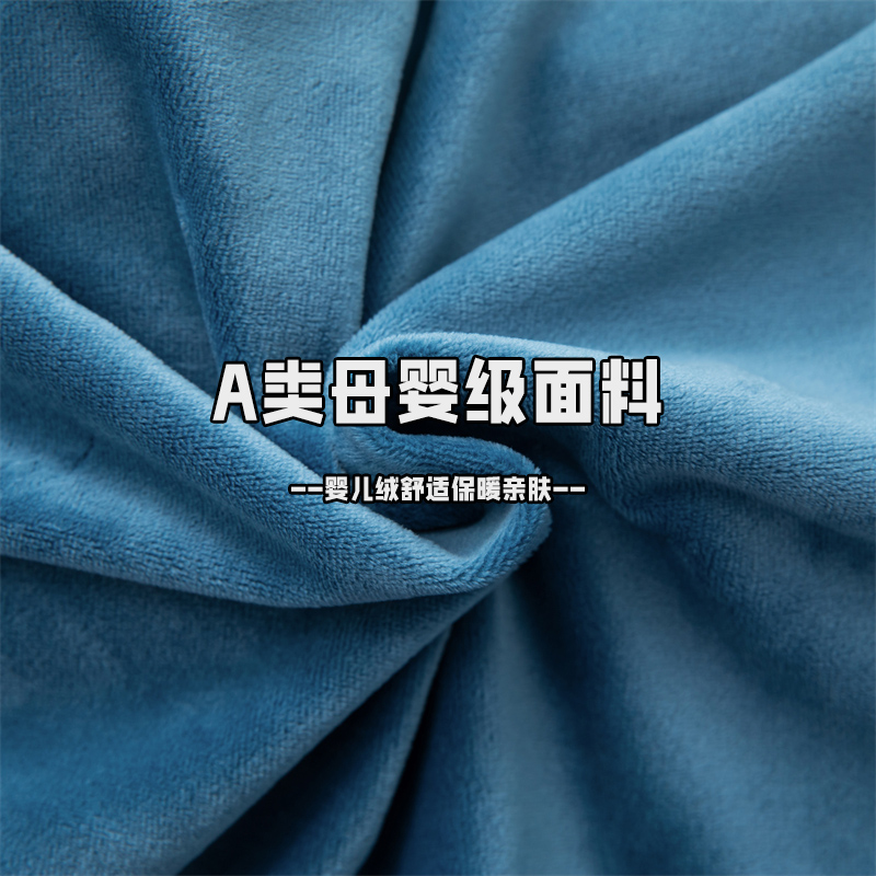 A类婴儿绒两用抱枕被加厚加重可折叠车上靠垫办公室沙发午睡毛毯 - 图2