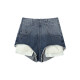 Denim ແອວສູງ Slimming ric*owens