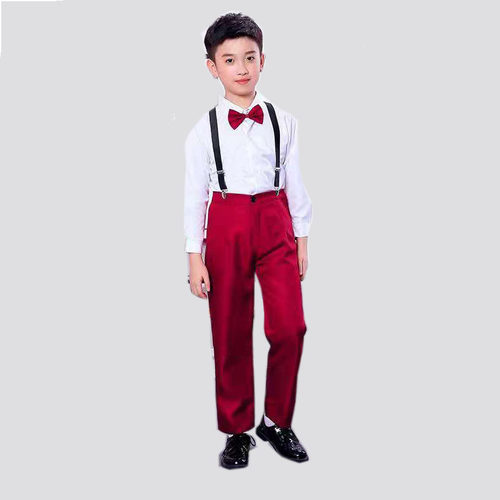 出租中小学生服装诗歌朗诵比赛表演服夏季儿童合唱团演出服圣诞节 - 图0