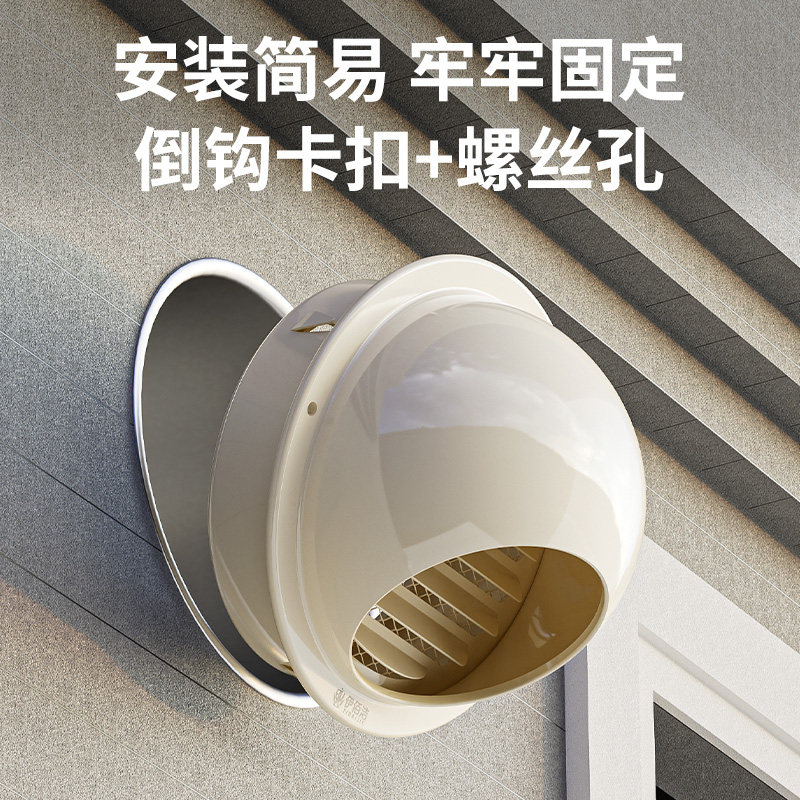 不锈钢风帽外墙出风口防风罩油烟机排烟管透气卫生间排气口出风罩,淘宝优惠券,粉丝福利购,淘宝优惠卷