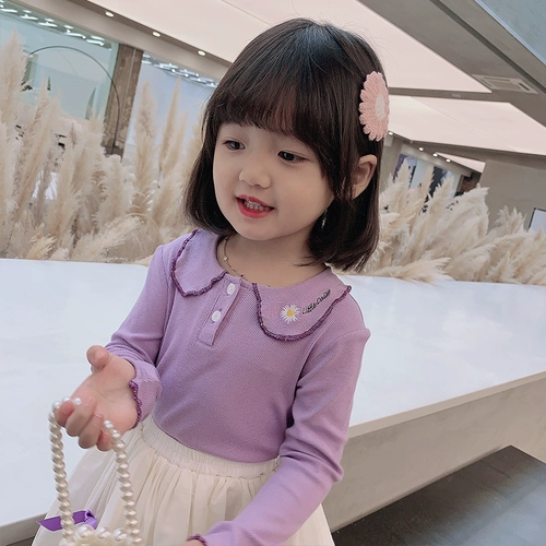 Базовая приятная телу детская кукла, осенний лонгслив, детская одежда, облегающий крой, в западном стиле