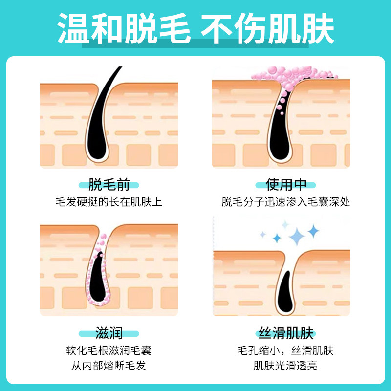 德德维芙唇部脱毛温和神器脱毛膏 德德维芙脱毛膏