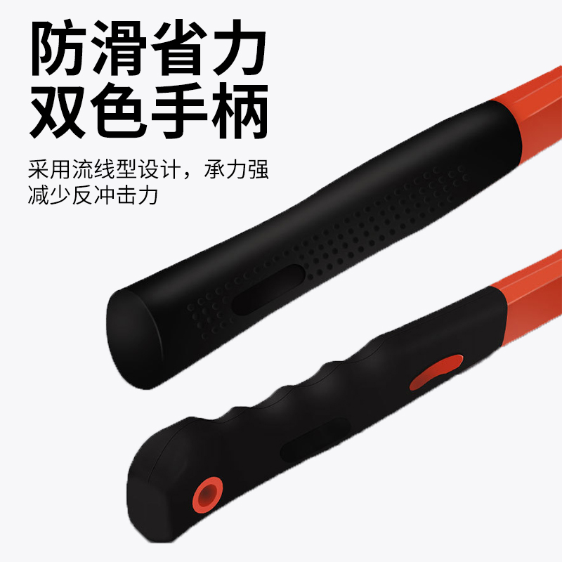 橡胶锤子橡皮锤贴瓷地砖软胶敲打找平大号装修安装皮榔头牛筋锤砖 - 图2