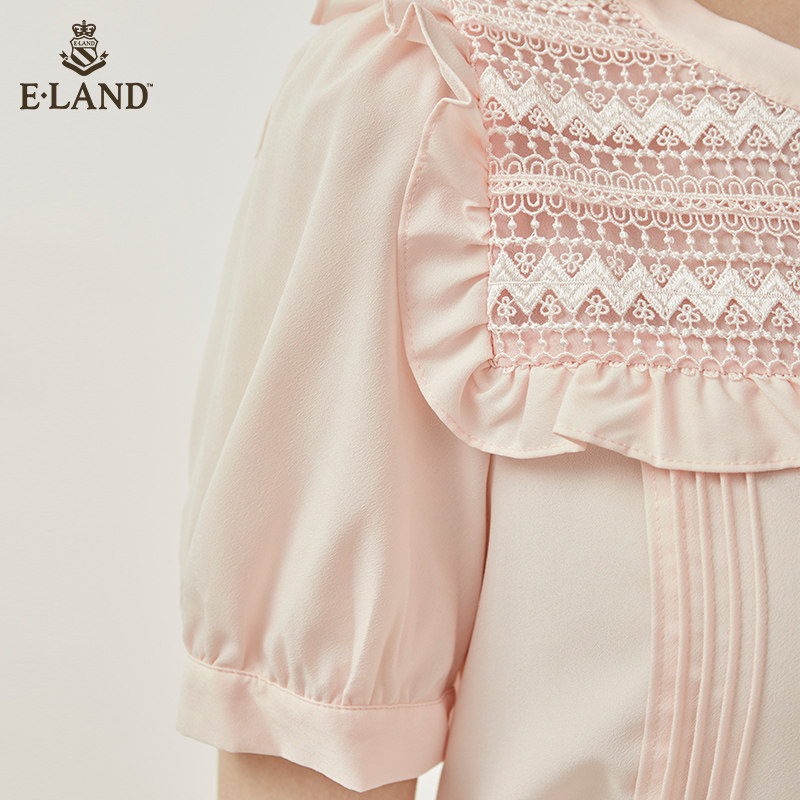 eland夏季新款纯色ins衬衫 ELAND衬衫