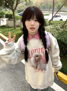 秋冬季纯棉条纹假衣领