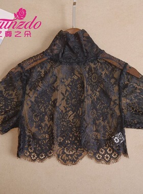 春秋蕾丝打底背心圆领冬季假领子女百搭高端卫衣配开衫毛衣衬衫领