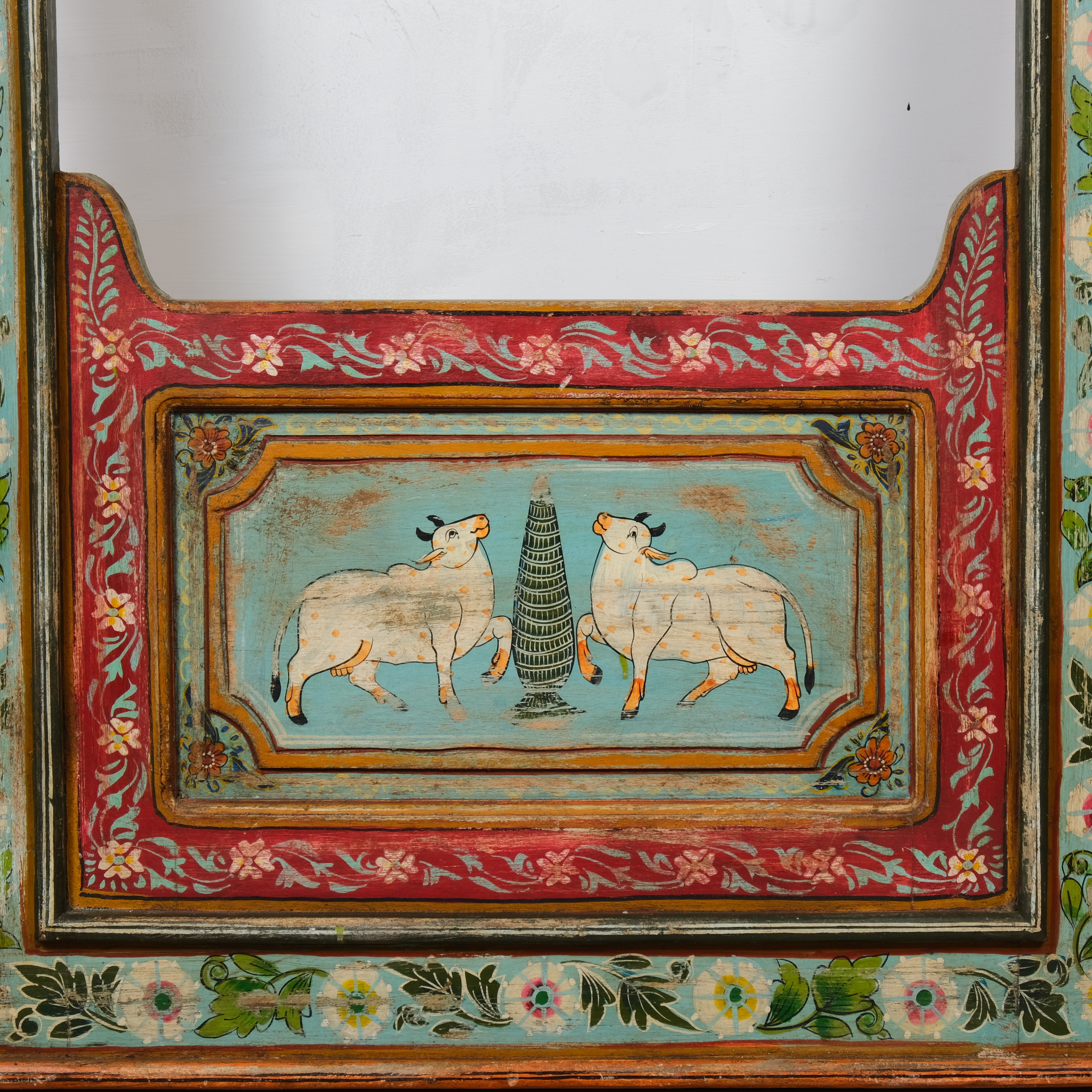 Painted door frame wall decoration imported ethnic retro