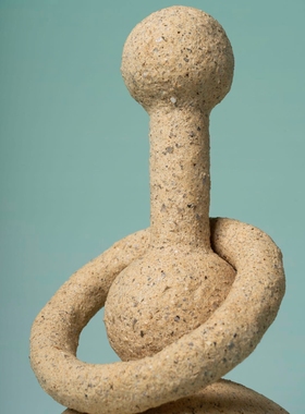 阁楼艺术家karman陶泥花瓶作品