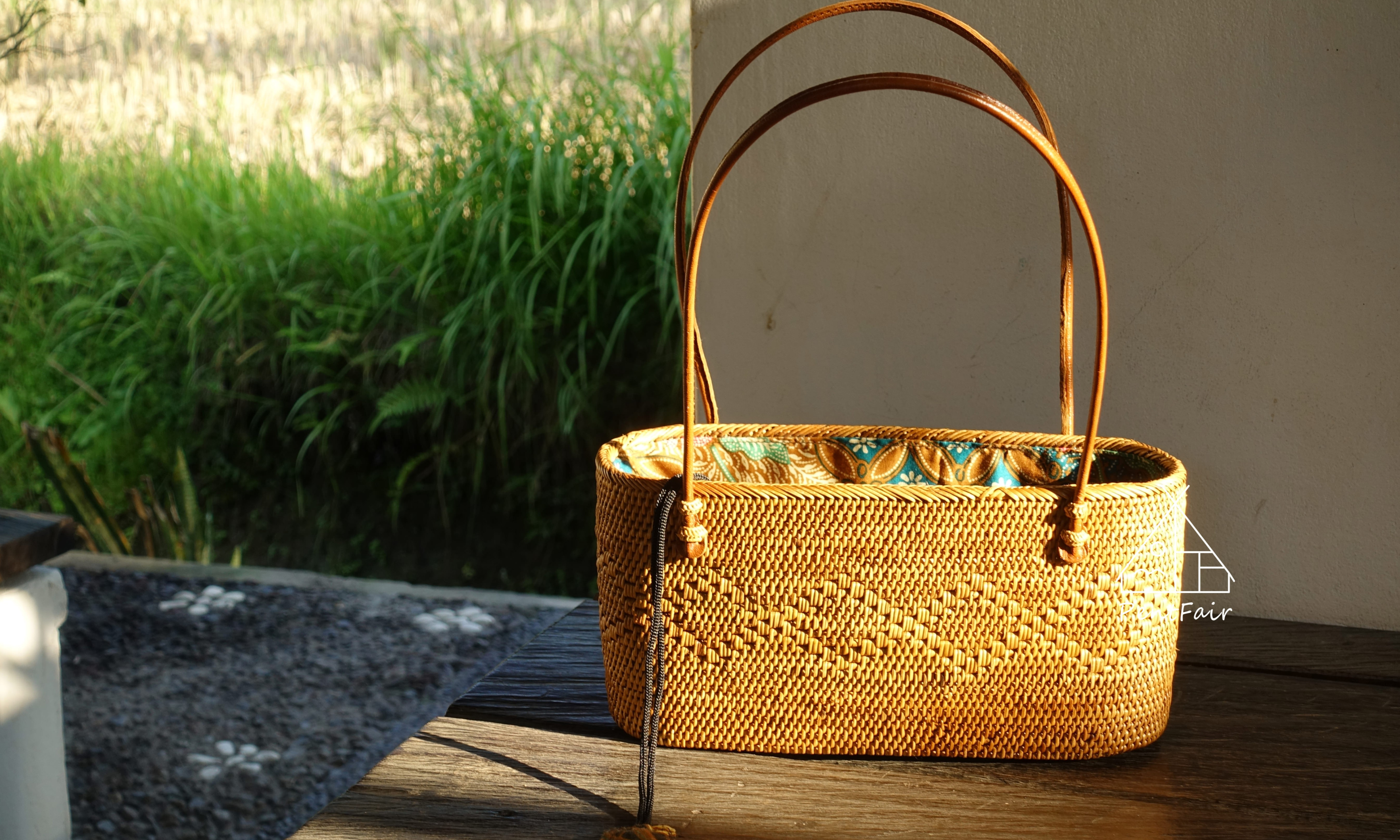 Bali Rattan Bags巴厘岛纯手工藤编包斜挎手提手提包斜挎包包 - 图2