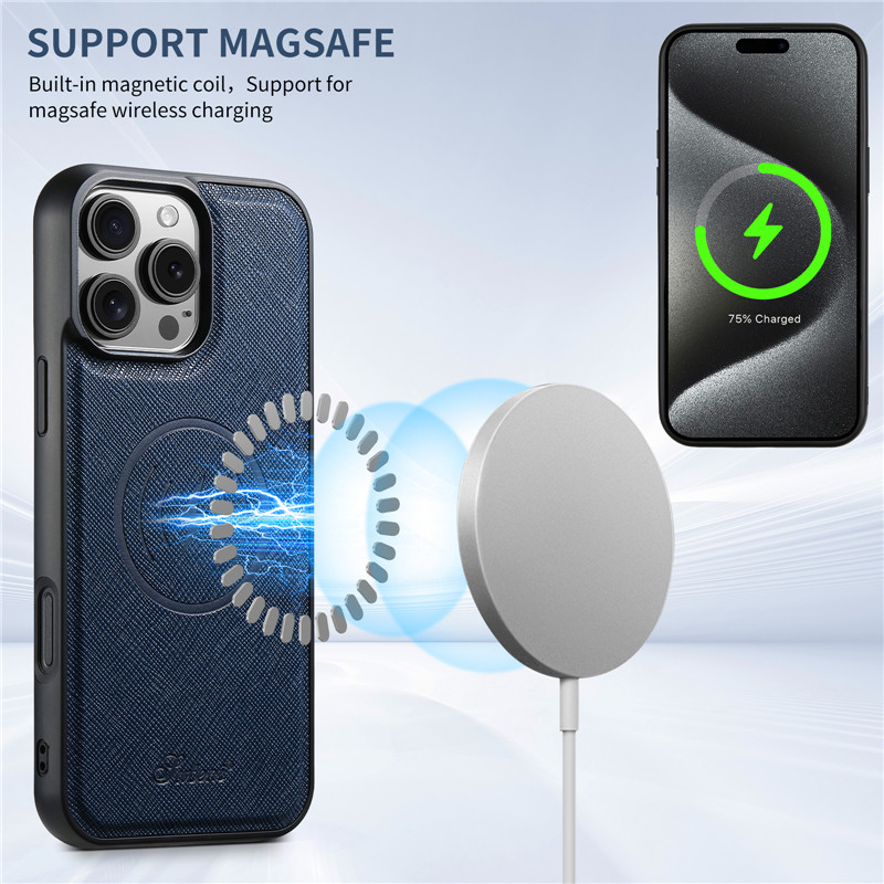 适用苹果16ProMax手机壳磁吸卡包二合一放卡零钱iPhone16保护套17Air创意支架车载商务15plus/14/13/12插卡槽