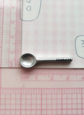 微缩仿真立体咖啡杯勺玩具模型娃屋捏捏装饰摆件手工diy树脂配件