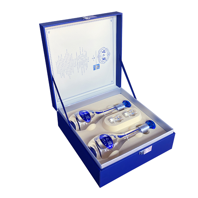 洋河蓝色经典 梦之蓝M3 52度500mL*2瓶礼盒 官方旗舰店 绵柔白酒