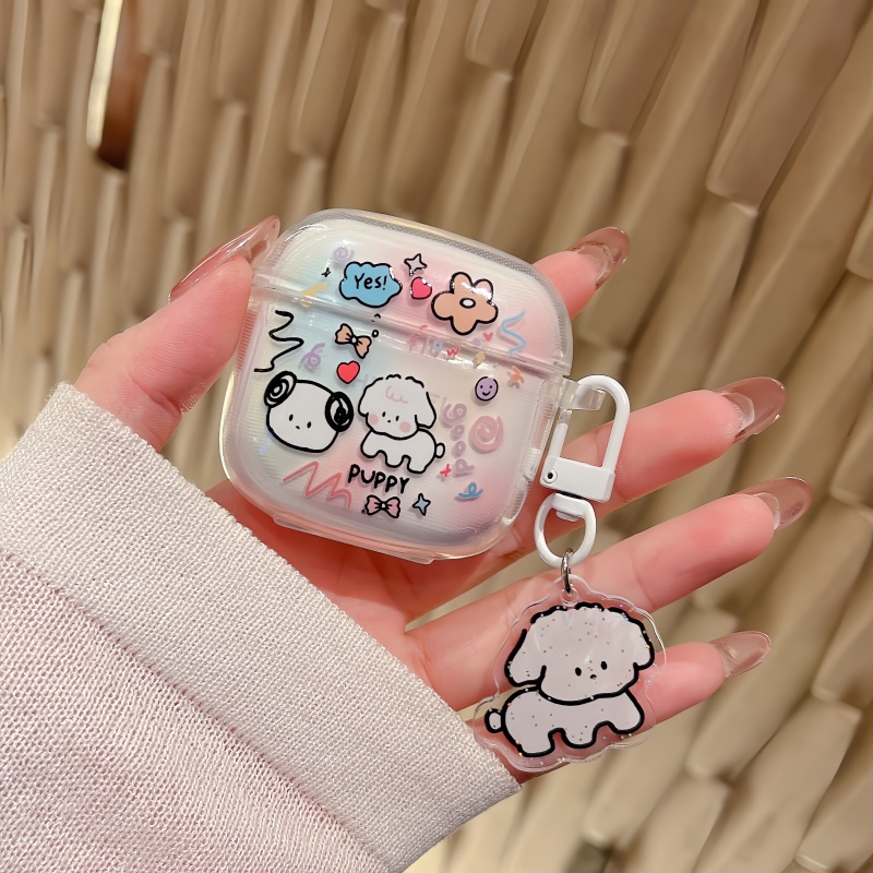 适用华为freeclip2保护套2025free clip2耳夹耳机套华为clip二代保护壳蓝牙无线透明TPU分体软壳新款卡通壳 - 图2