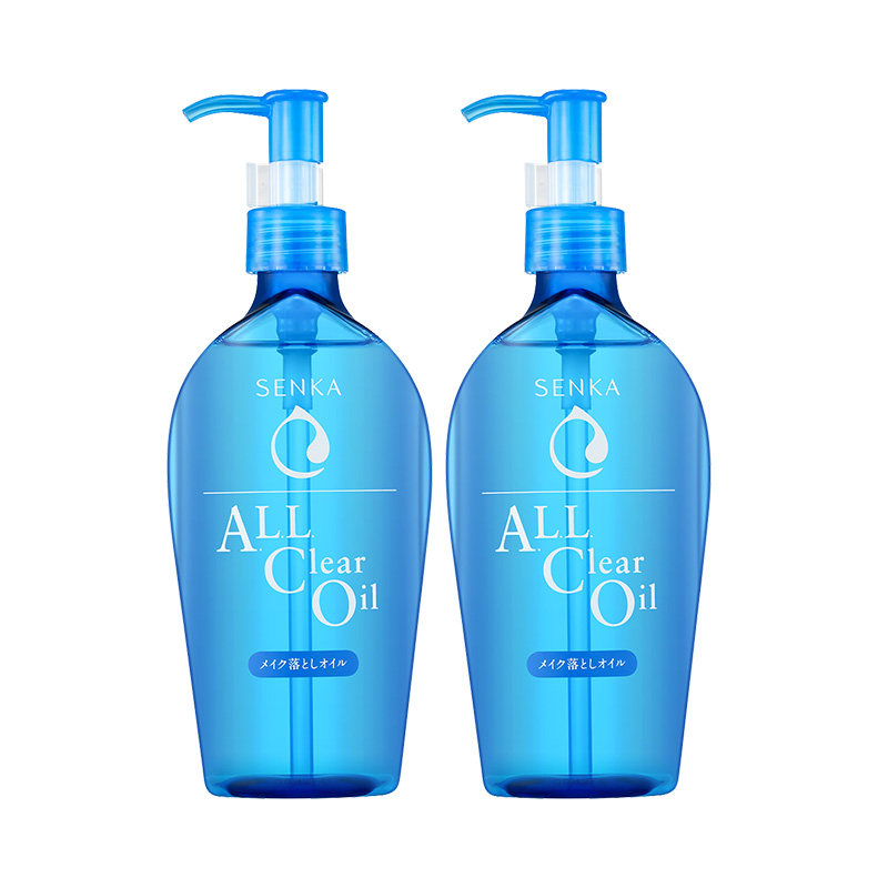 日本进口珊珂蚕丝清爽净澈卸妆油 SENKA珊珂卸妆