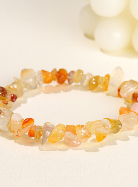 7彩弹力不规则欧美风格手链女性百搭