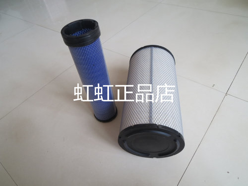 K2041空滤(高效复合滤纸)适配小松PC200-7挖掘机空气滤芯PU2141 - 图3
