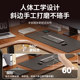 SMY rubber wood corner smart electric lift table