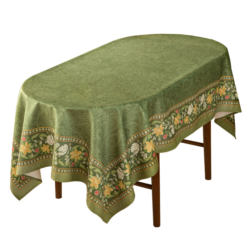 春鸣涧翠影美式氛围感田园客厅餐桌布轻奢防尘布高级感茶几盖布,淘宝优惠券,粉丝福利购,淘宝优惠卷