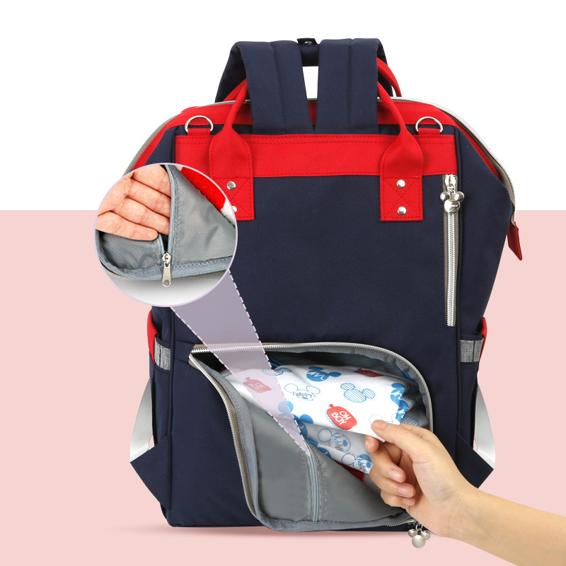 迪士尼妈咪包双肩2020新款外出背包 贝泽鸟母婴妈咪包/袋