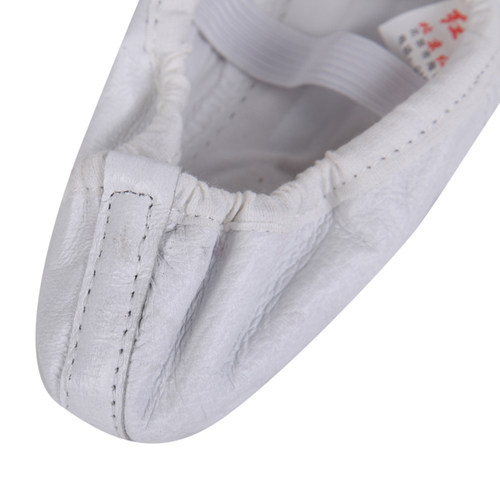 红舞鞋舞蹈鞋全皮朝鲜鞋舞鞋软底鞋体操鲜族舞鞋朝鲜舞民族练功鞋 - 图3