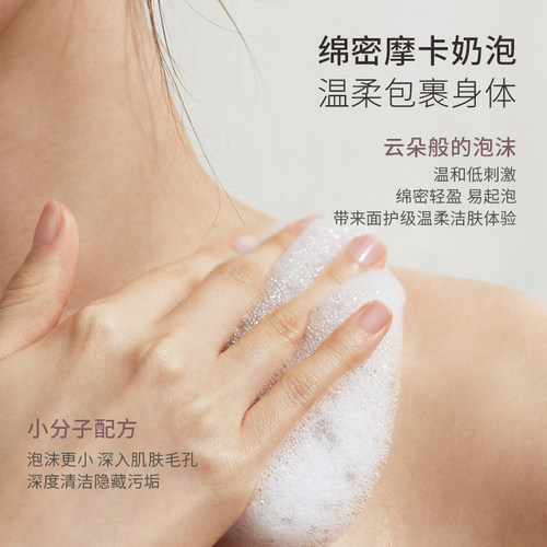 歌歌兰妮乌木檀香沉香香水沐浴露木质持久留香沐浴乳男女补水滋润 - 图2