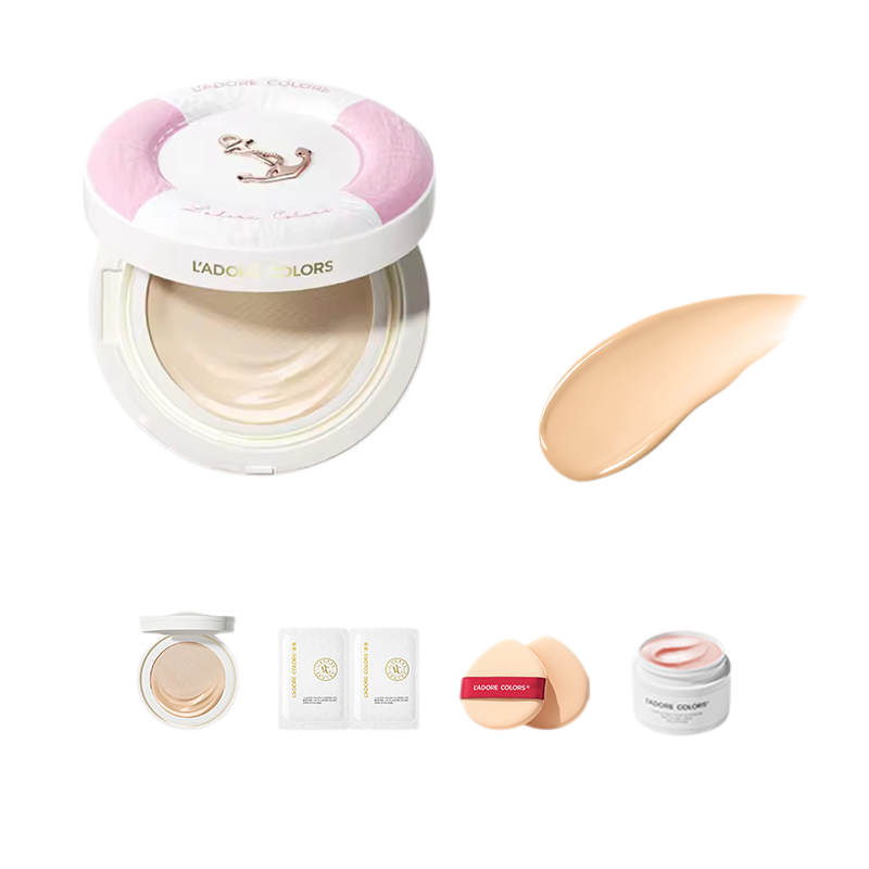 烙色朝暮凝颜贴肤气垫粉底霜雨衣长效持妆不脱妆粉底液官方正品BB,淘宝优惠券,粉丝福利购,淘宝优惠卷