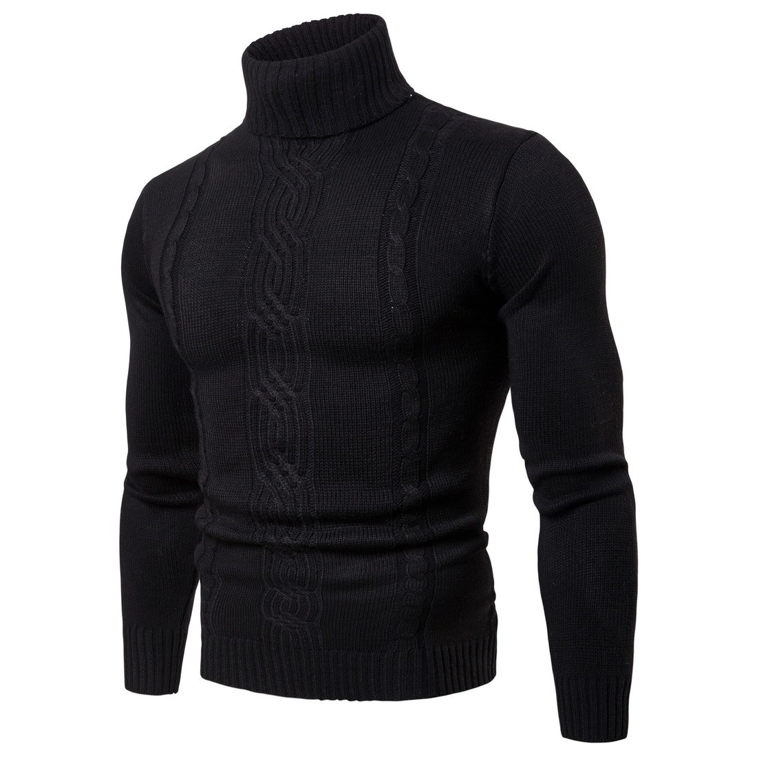 winter new men's turtleneck pullover undershirt男毛衣打底衫-图1