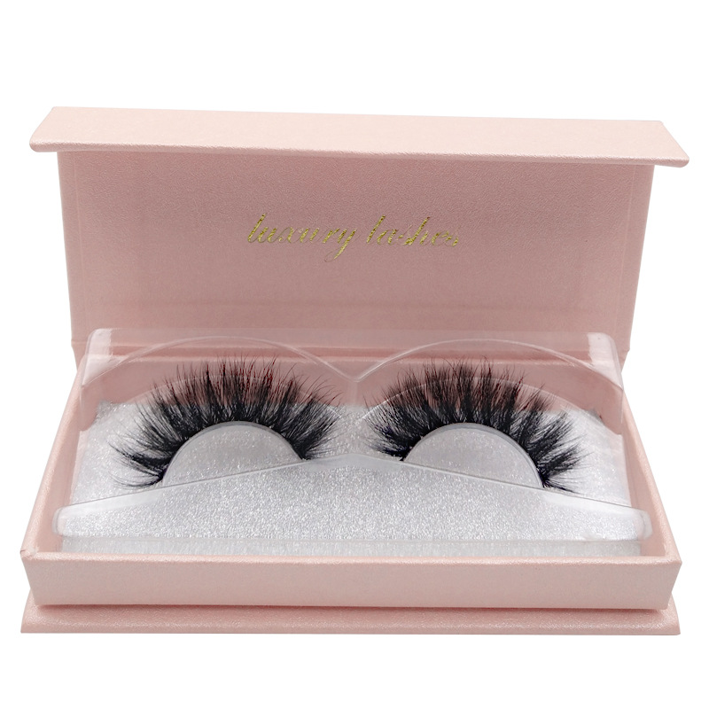 3D Mink Hair Soft Long Thick False Eyelashes Wispy Fluffy St - 图2