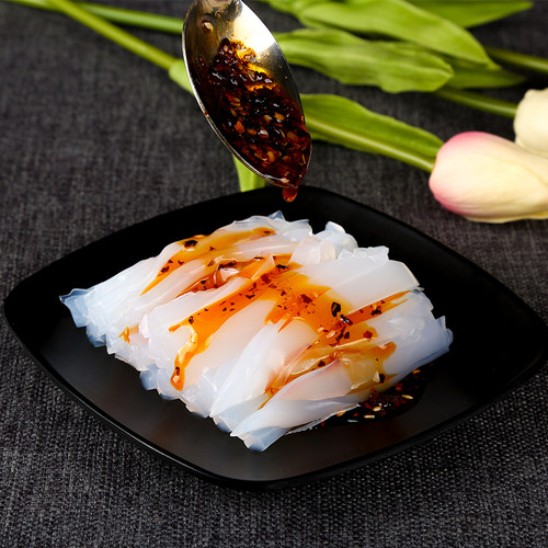 纯绿豆淀粉绿豆粉自制川北白凉粉凉皮原料500g食用四川凉粉贵州 - 图1