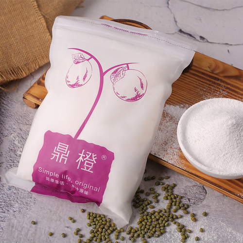 纯绿豆淀粉绿豆粉自制川北白凉粉凉皮原料500g食用四川凉粉贵州 - 图3
