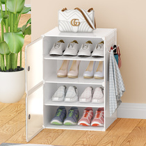 Simple Shoe Rack Son Home Doorway Small Narrow Room Dust Resistant Shoes Containing Box Dorm Shoes Cabinet 2023 New Exploits