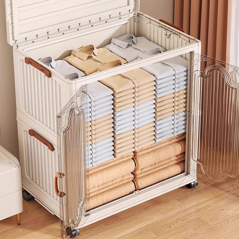 被子收纳箱家用可折叠超大容量换季衣服整理箱翻盖储物柜衣物神器,淘宝优惠券,粉丝福利购,淘宝优惠卷