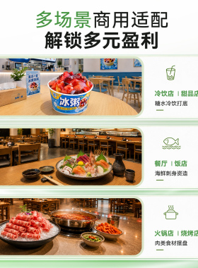 维思美全自动商用雪花刨冰机