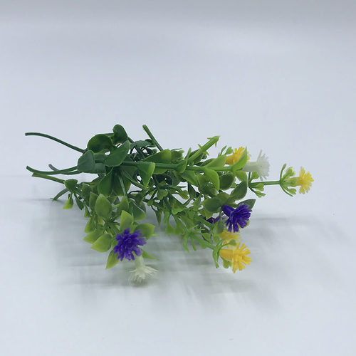 幼儿园儿童游戏沙盘玩具幼儿园教具仿真植物尤加利草小花场景树木 - 图1