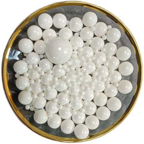 氧化锆珠 (0.1-100mm) 包邮开发票95%氧化锆球磨珠抛光珠研磨陶瓷 - 图1