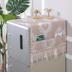 Tủ lạnh bọc vải ngăn tủ lạnh bẩn vải che cửa đơn bụi bảo vệ khăn che thiết bị sóng bánh xe cửa duy nhất vườn - Bảo vệ bụi áo điều hoà nhật bản Bảo vệ bụi