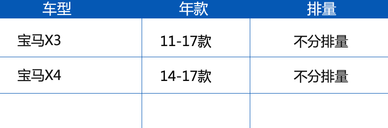 适配新宝马X3 X4 20ix 28ix 35ix空调滤芯格曼牌滤清器 CU1721-2-图1