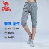 Штаны, летние тонкие дышащие трикотажные шорты для отдыха, оверсайз, коллекция 2021, для бега