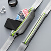 Ouzhu running outdoor waterproof invisible sports waist bag