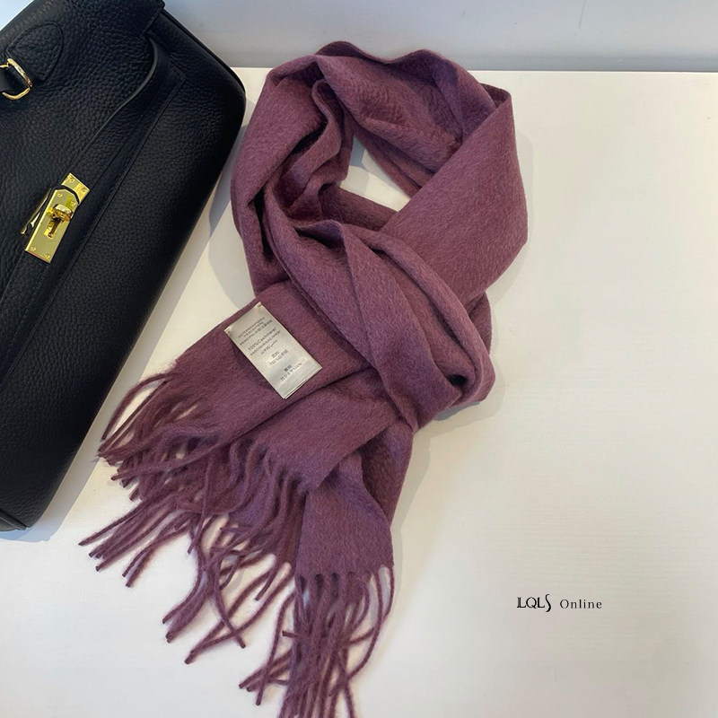 高阶色Cashmere纯山羊绒纯色围巾女羊绒围脖高端冬季保暖百搭披肩,淘宝优惠券,粉丝福利购,淘宝优惠卷