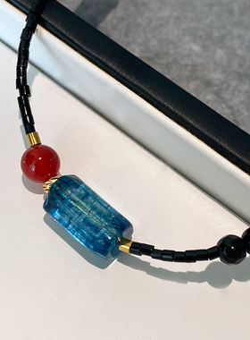 XMR新中式国风复古玛瑙串珠项链