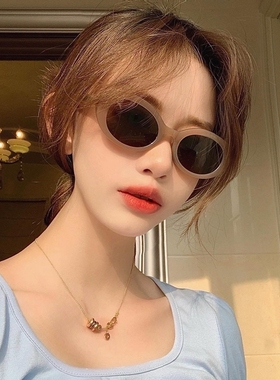 韩版网红个性茶色INS大款墨镜