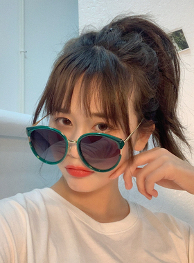 偏光太阳镜other显脸小复古女