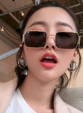 欧美复古太阳镜韩版潮蹦迪眼镜