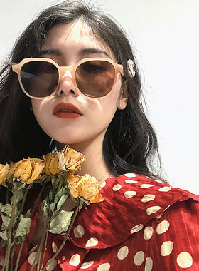 墨镜韩国复古风ins街拍太阳镜