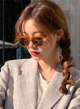 网红秀智明星同款INS街拍墨镜